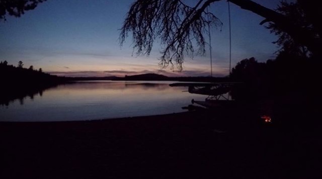 Night Camping Passamagamet Lake